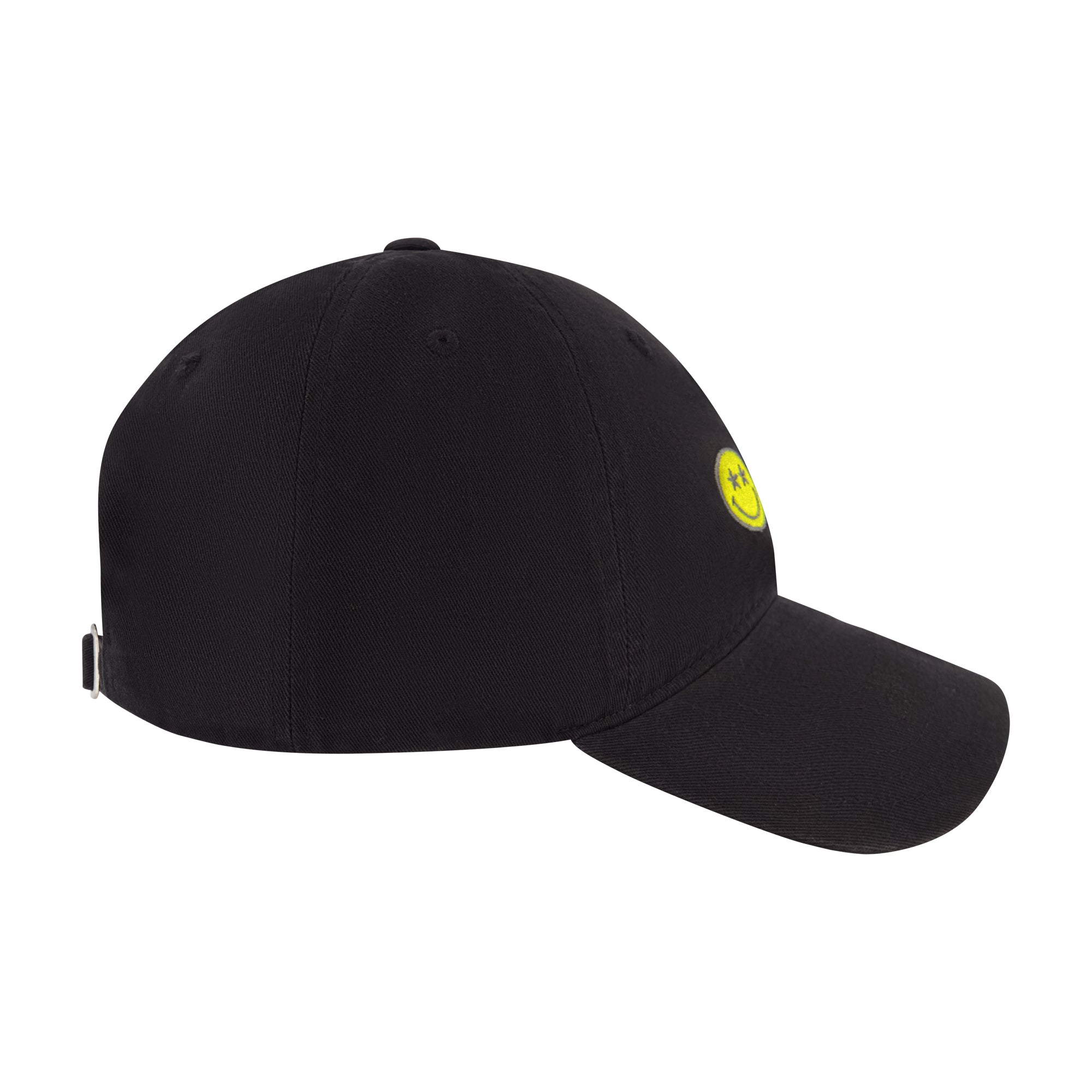 Smileyworld Smilie Peace Eyes Dad Cap,Black