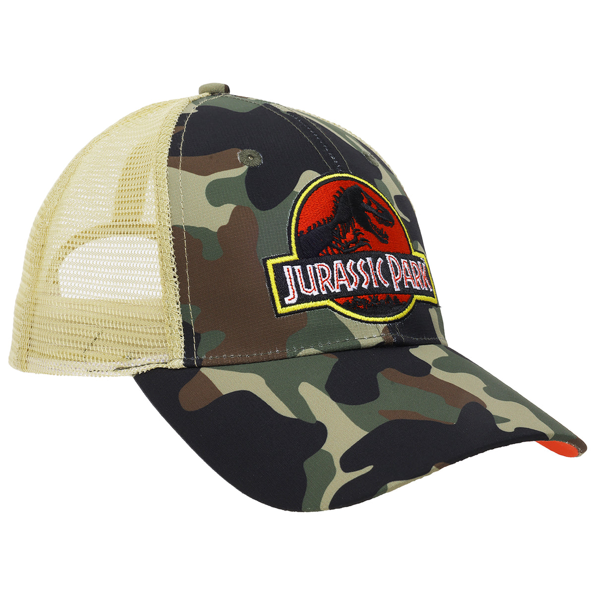 Jurassic Park Ripstop Camo Trucker Hat – Green Camo