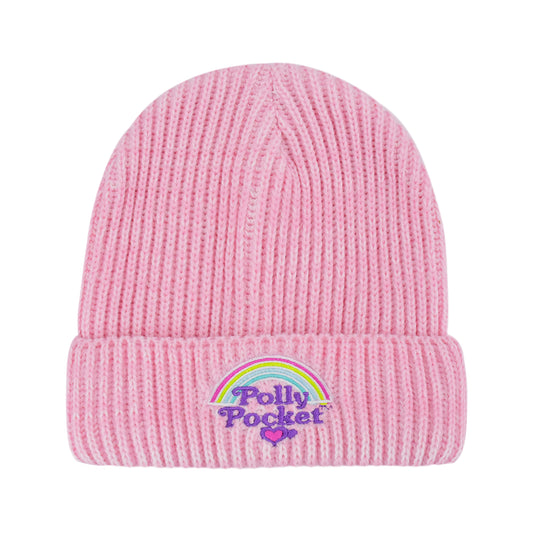 Polly Pocket Rainbow Marl Rib Knit Beanie