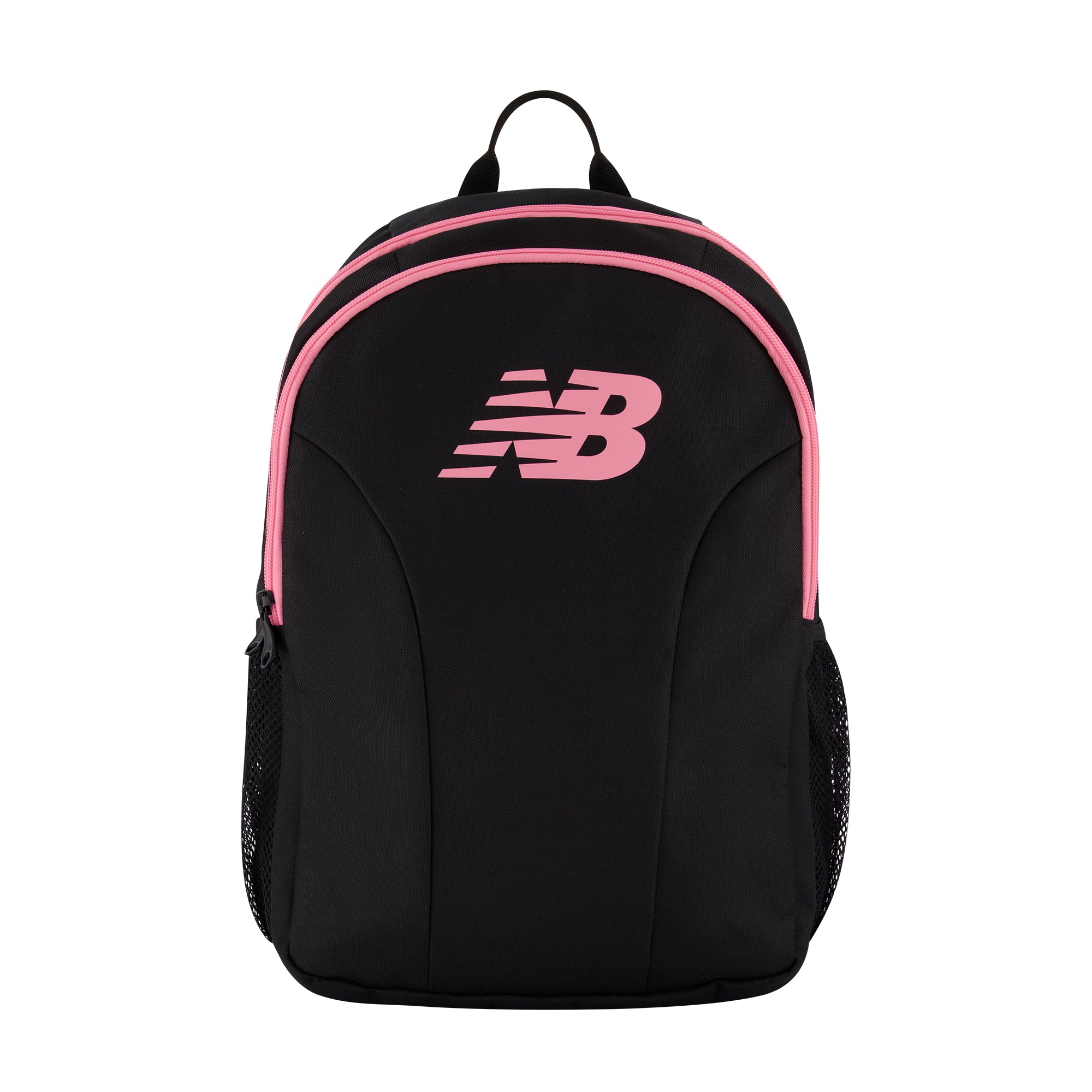 New Balance Flying Logo 19" Laptop Backpack, Black/Fuch