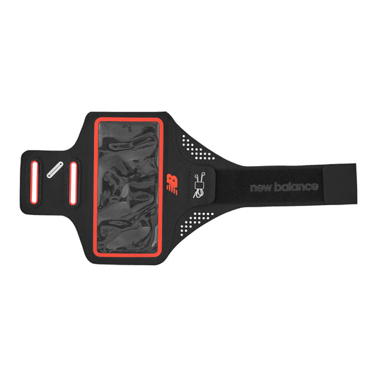 New Balance Running Phone Pouch, Blk/Red