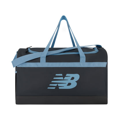 New Balance Team Duffel Bag Med, Grey/Blue