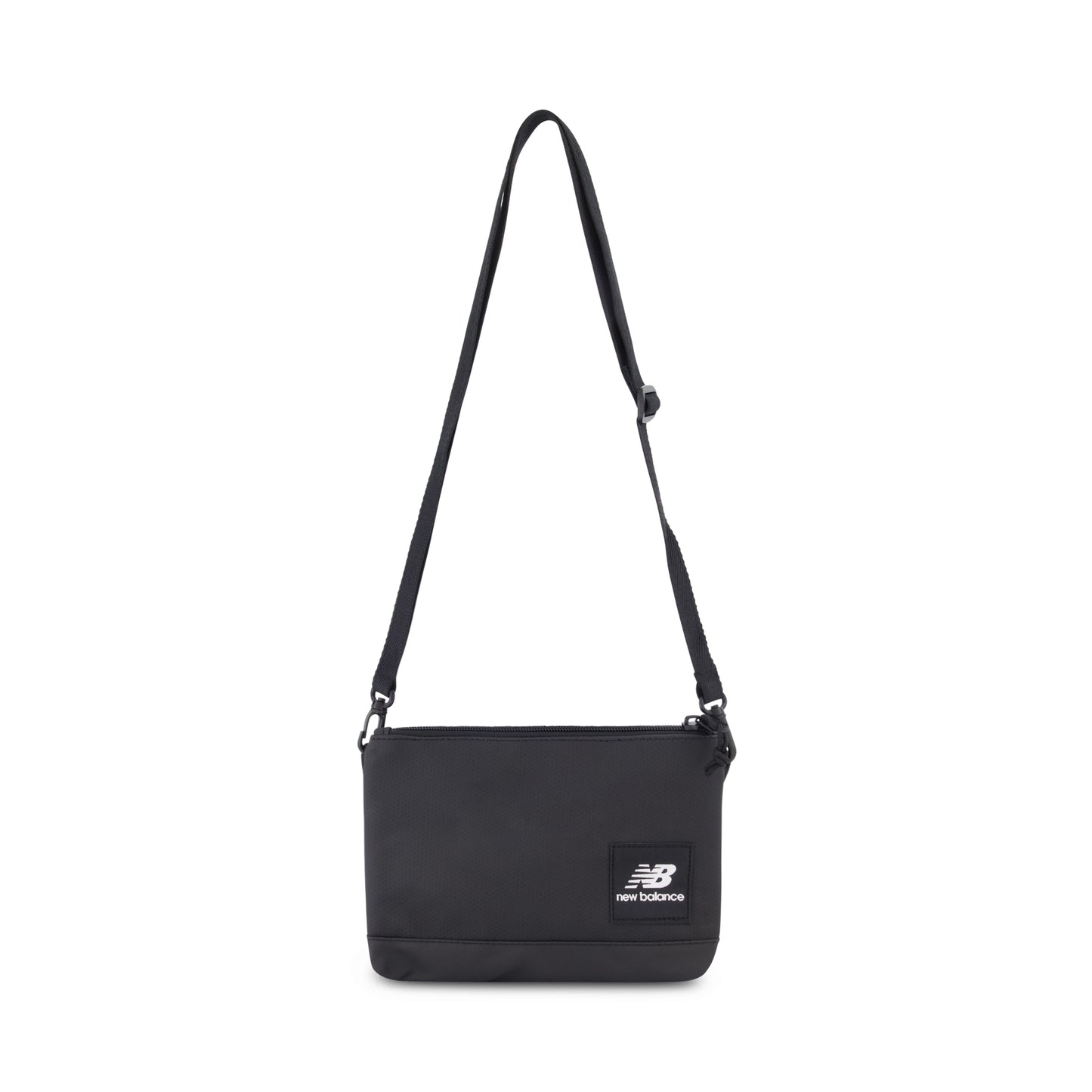 New Balance Legacy Shoulder Bag, Blk/Red