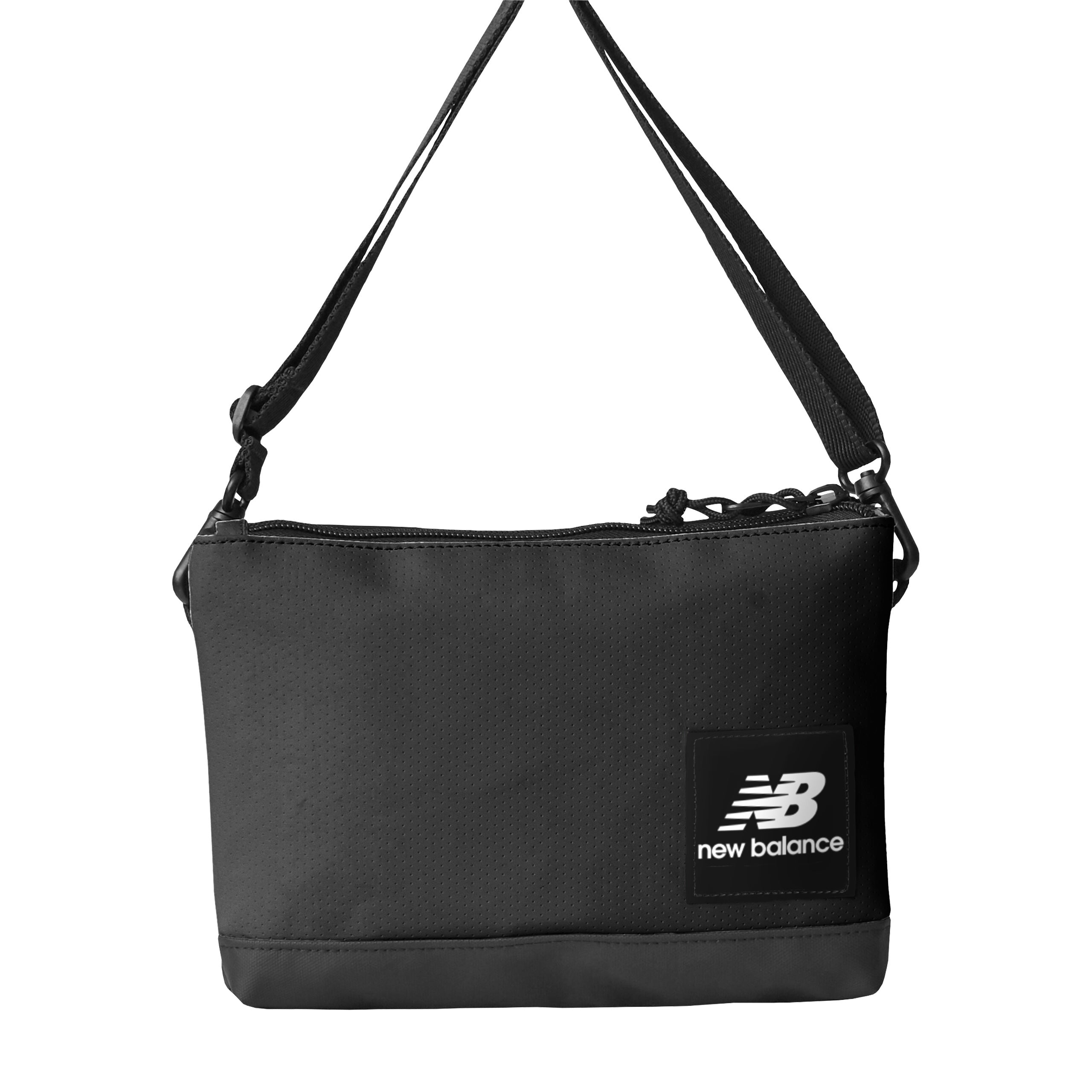 New Balance Legacy Shoulder Bag Blk Red