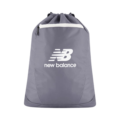 New Balance Flying Logo 17.5" Draw String Bag, Grey