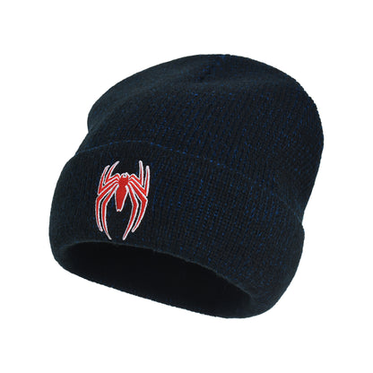 Spiderman Game Logo Beanie,Blue