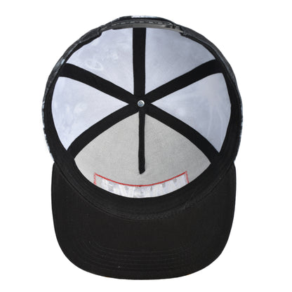 Concept One Marvel The Avengers and Thanos Baseball Hat, Flat Brim Adult Adjustable Snapback Ball Cap, Black, One Size