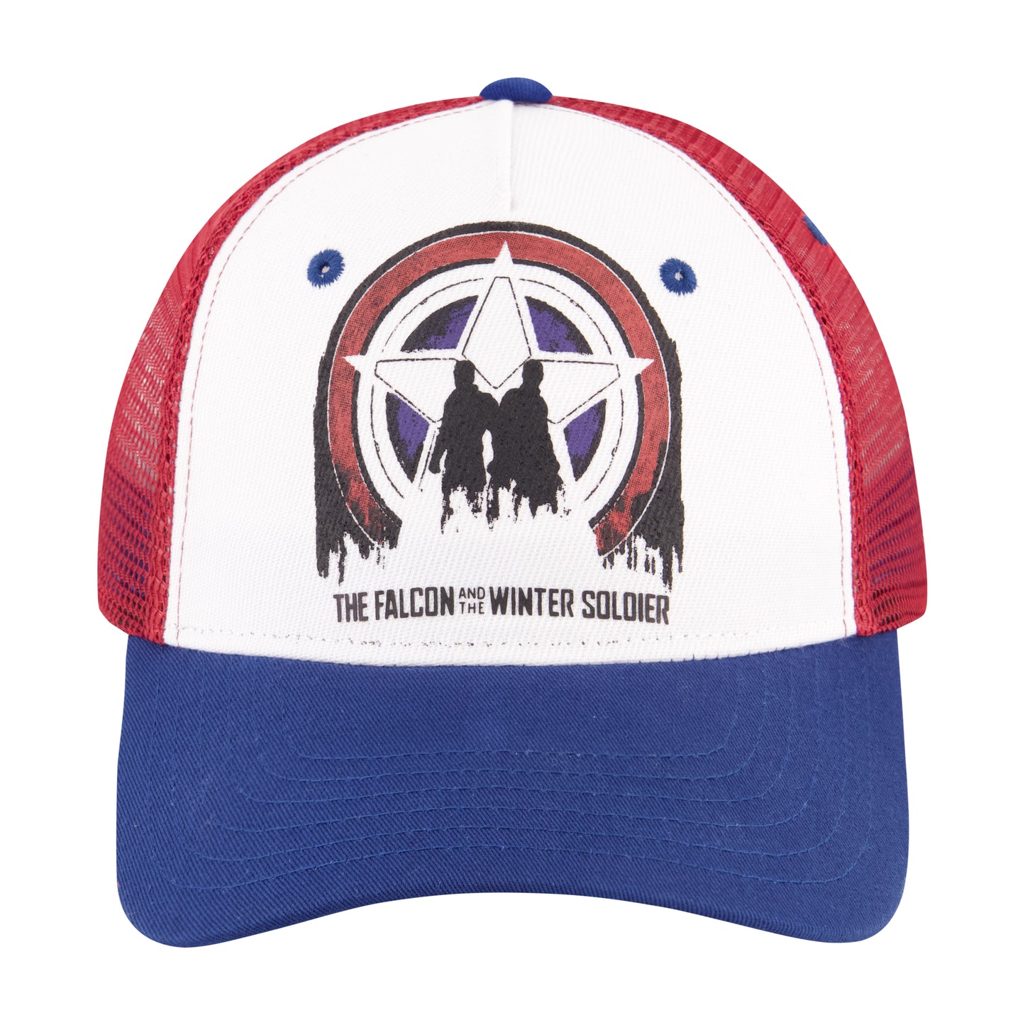 Marvel Falcon And Winter Solider Uncle Trucker Baseball Cap,Multi