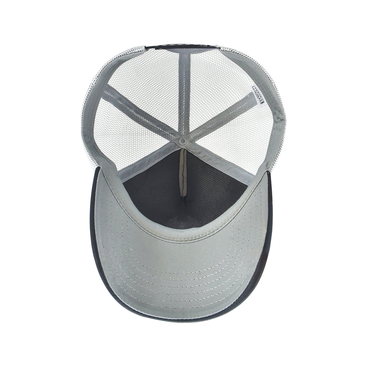 Marvel Spider-Man Baseball Cap, Miles Morales Logo Adjustable Snapback Hat with Curved Brim, Black, One Size