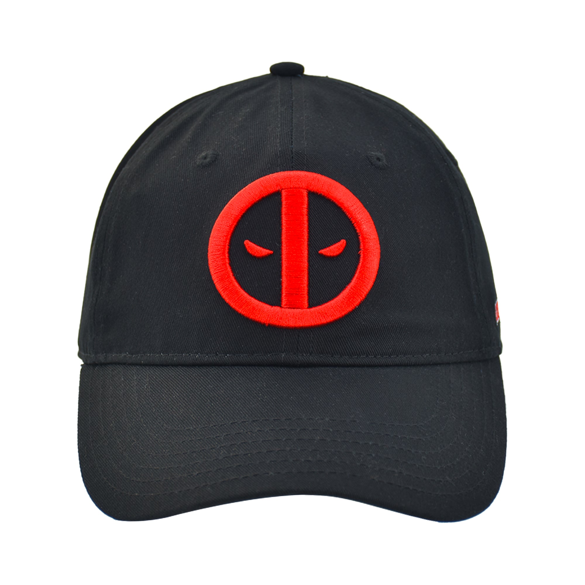 Concept One Marvel Deadpool Have a Nice Day Cotton Adjustable Baseball Hat with Curved Brim