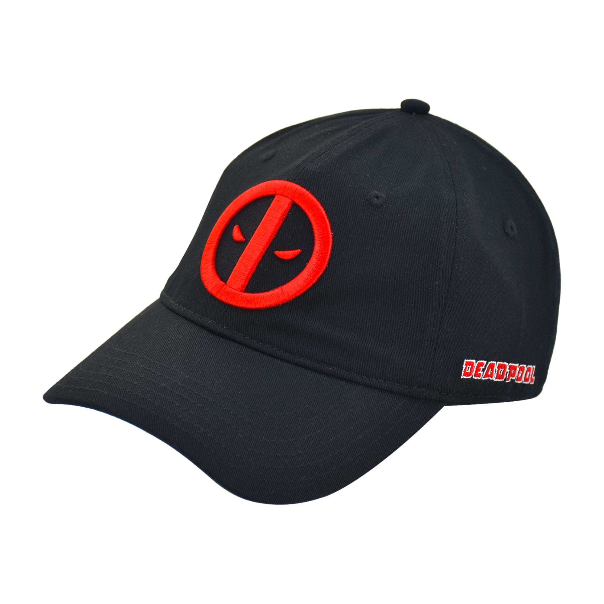 Concept One Marvel Deadpool Have a Nice Day Cotton Adjustable Baseball Hat with Curved Brim