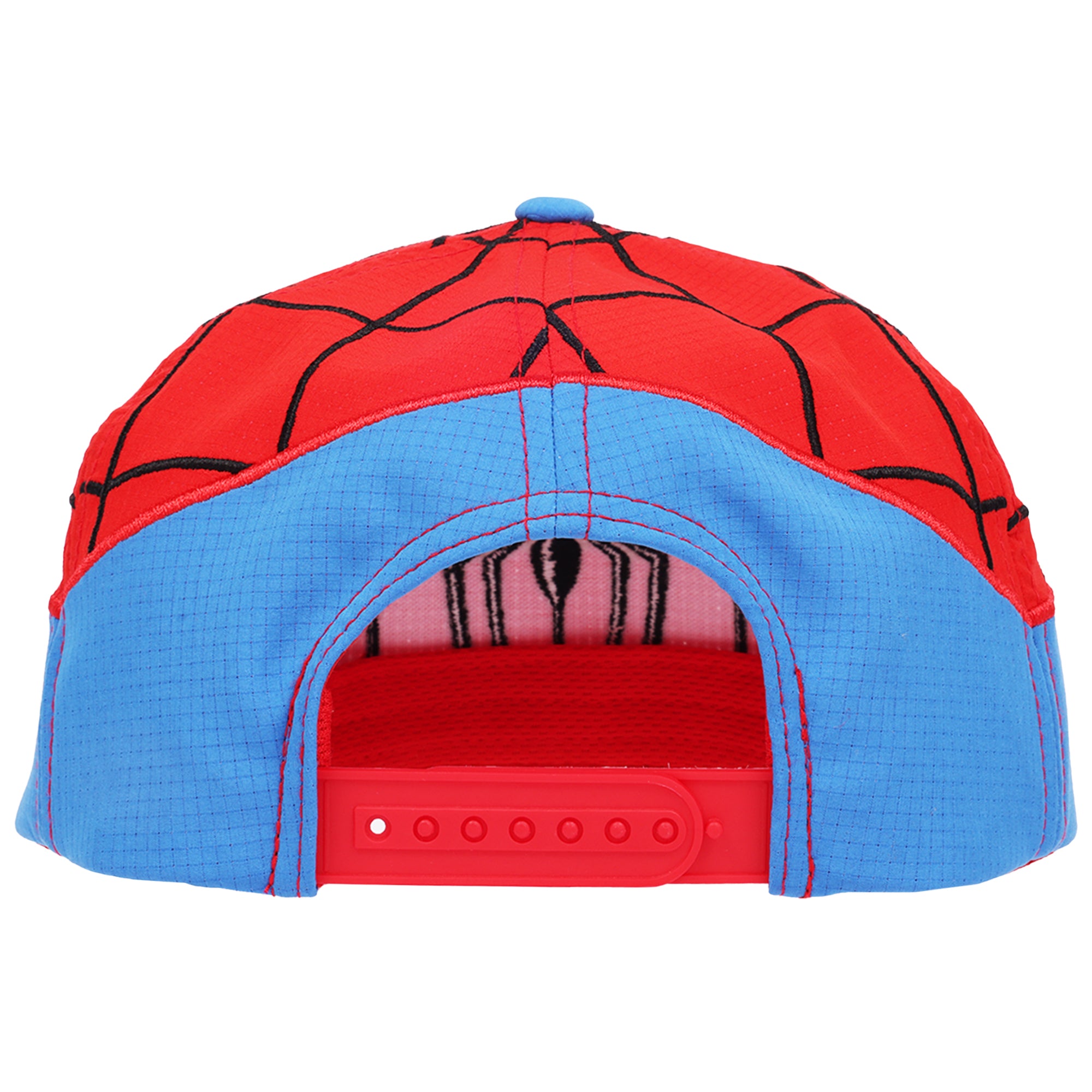 Marvel Spider-Man “Brand New Day” Cosplay Flat Brim Hat – Adult Snapback Cap with Embroidered Spider Logo