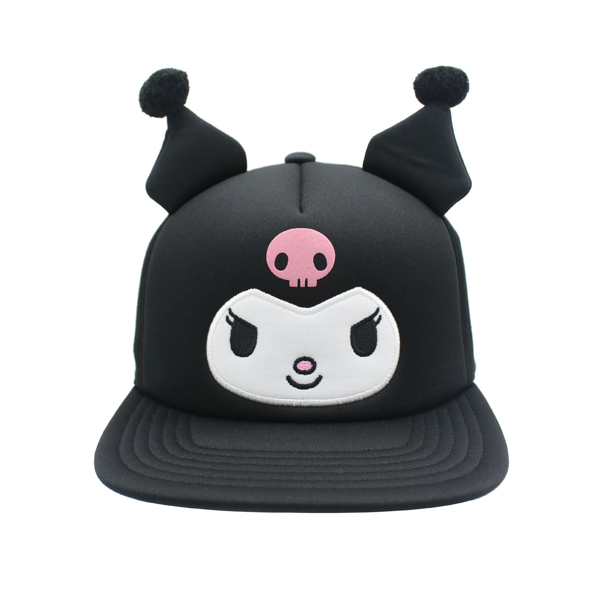 Kuromi 3D Ears Foam Front Baseball Hat