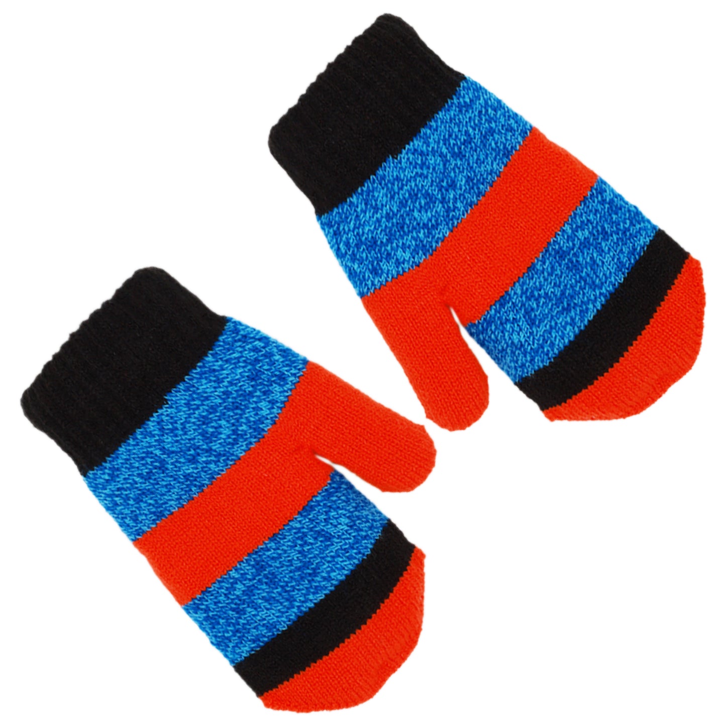 Disney Mickey Mouse Boys’ Toddler Winter Hat, Scarf & Mittens Set – 3-Piece Fleece-Lined Knit Cold Weather Set (Ages 2–4)