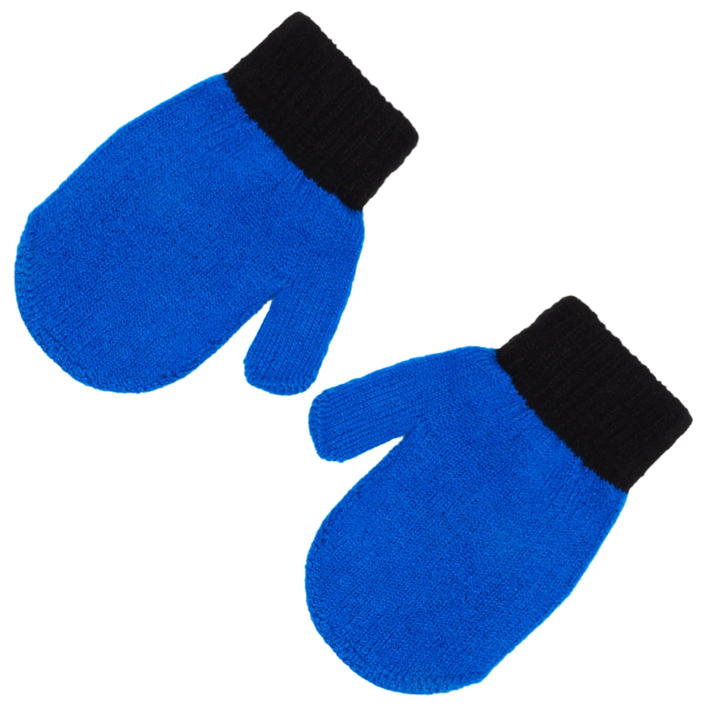 Disney Mickey Mouse Toddler Winter Hat & Mittens Set – Knit Sherpa-Lined Beanie for Boys (Ages 2–4)