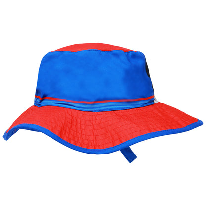 Disney Mickey Mouse Boys’ Sun Hat – Toddler Bucket Hat with Wide Brim and Chin Strap (Ages 3–4)