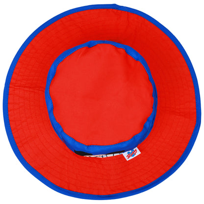 Disney Mickey Mouse Boys’ Sun Hat – Toddler Bucket Hat with Wide Brim and Chin Strap (Ages 3–4)