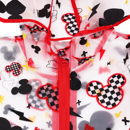 Disney Mickey Mouse Toddler Raincoat – Waterproof Hooded Rain Jacket for Boys (Ages 2–3)