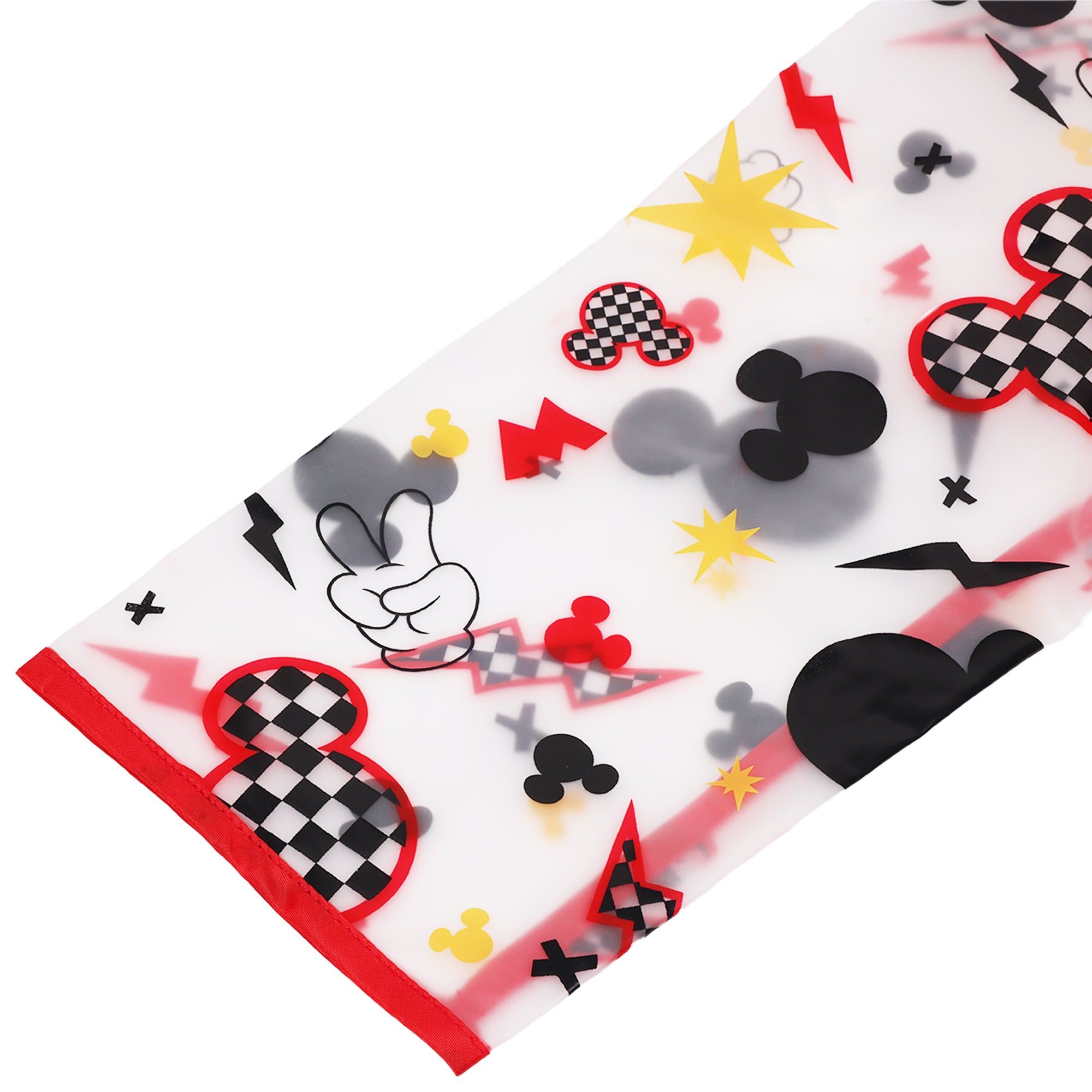Disney Mickey Mouse Toddler Raincoat – Waterproof Hooded Rain Jacket for Boys (Ages 4–5)