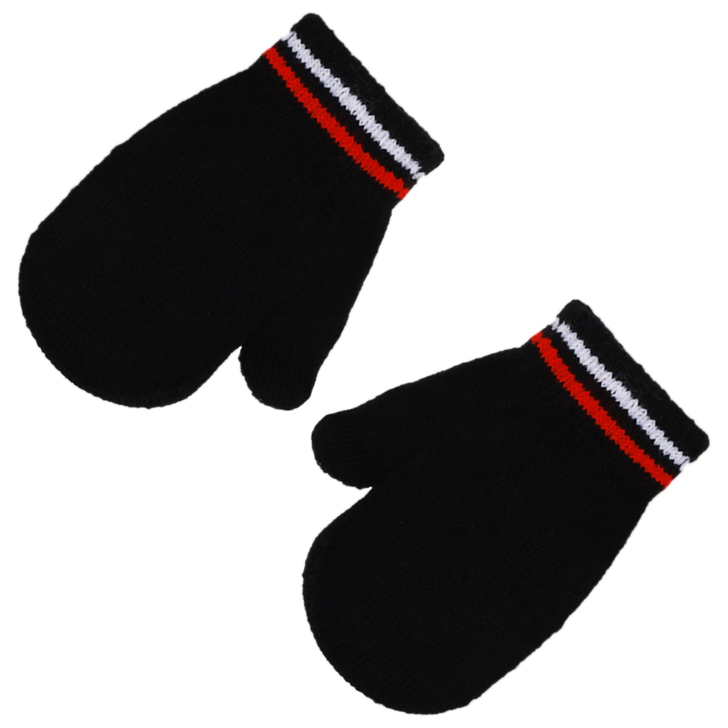 Disney Minnie Mouse Toddler Girls Winter Hat with 2 Pairs of Mittens