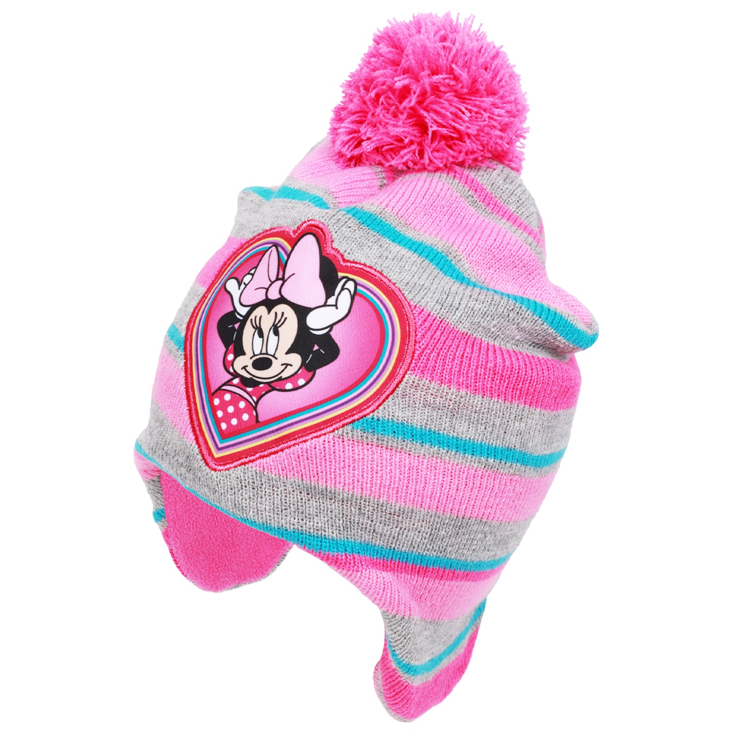 Disney Minnie Mouse Girls’ Toddler Winter Hat & Mittens Set