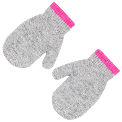 Disney Minnie Mouse Girls’ Toddler Winter Hat & Mittens Set