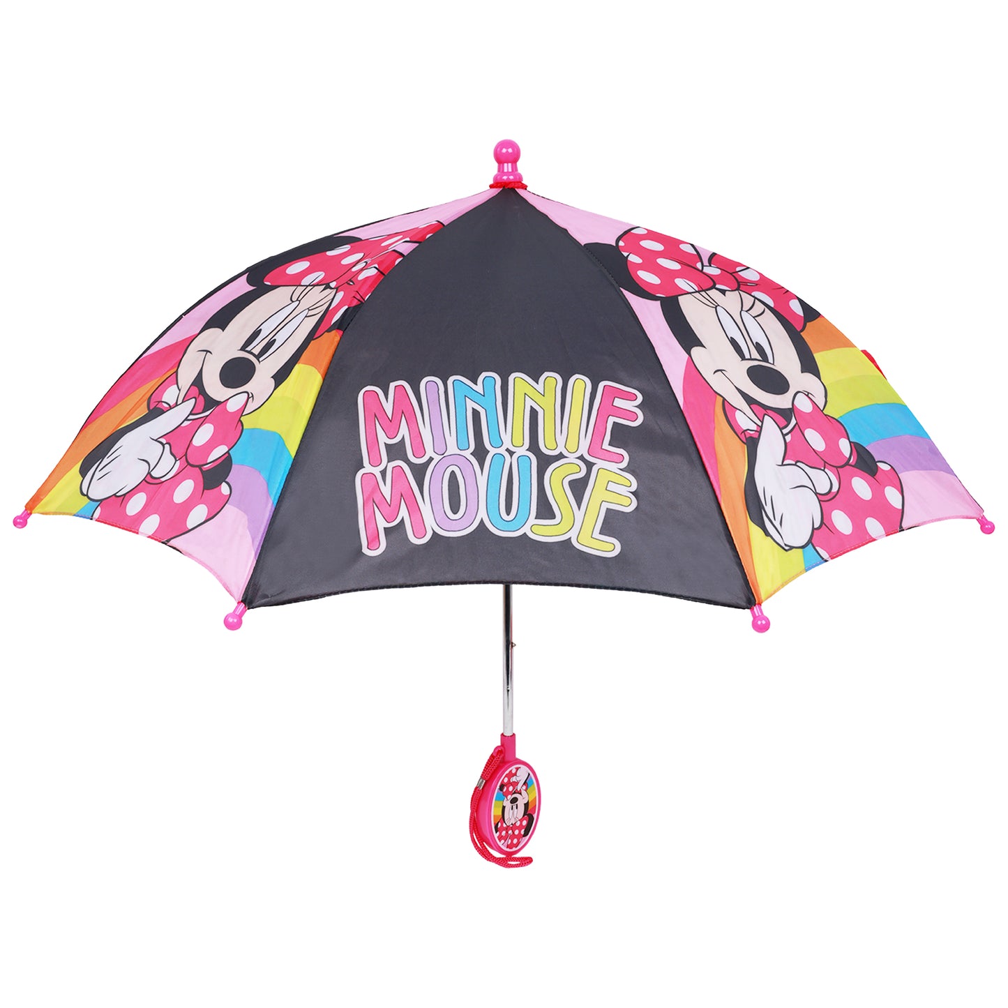 Disney Minnie Mouse Rainbow Kids Umbrella