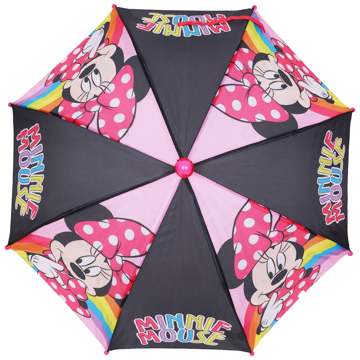Disney Minnie Mouse Rainbow Kids Umbrella