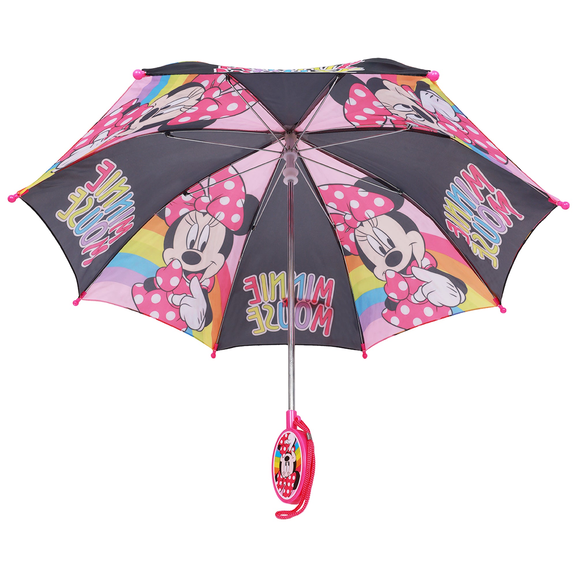 Disney Minnie Mouse Rainbow Kids Umbrella