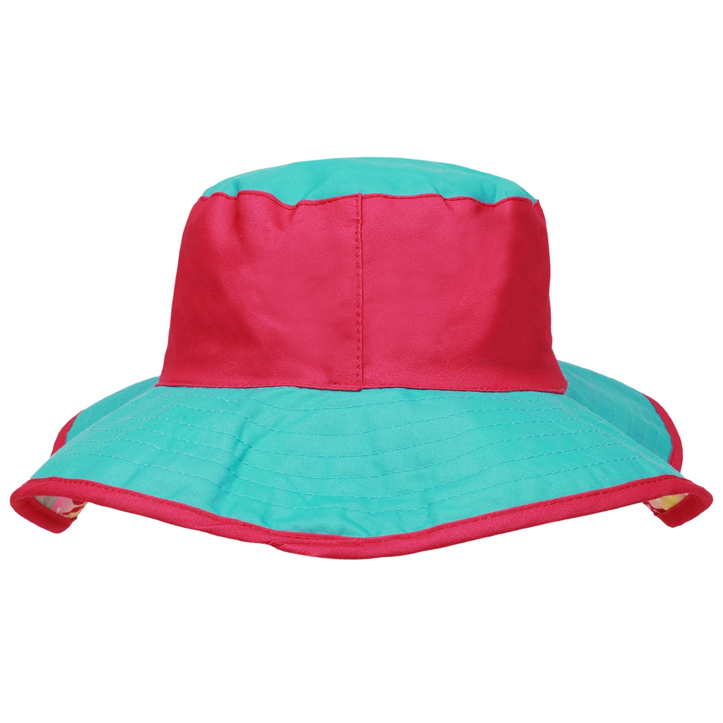 Disney Minnie Mouse Girls’ Wide Brim Sun Hat – Kids Bucket Hat with Chin Strap (Ages 7–8)