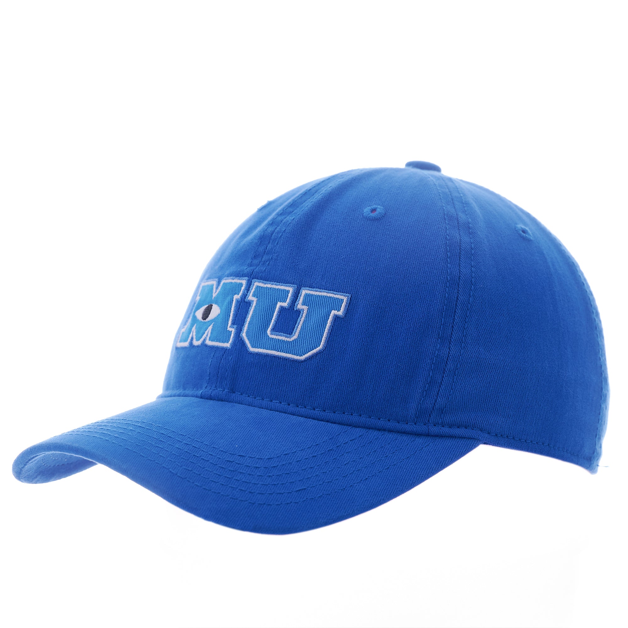 Concept One Unisex-Adult Disney Pixar Monsters Inc Monsters University Baseball Cap, Adjustable Dad Hat, Blue