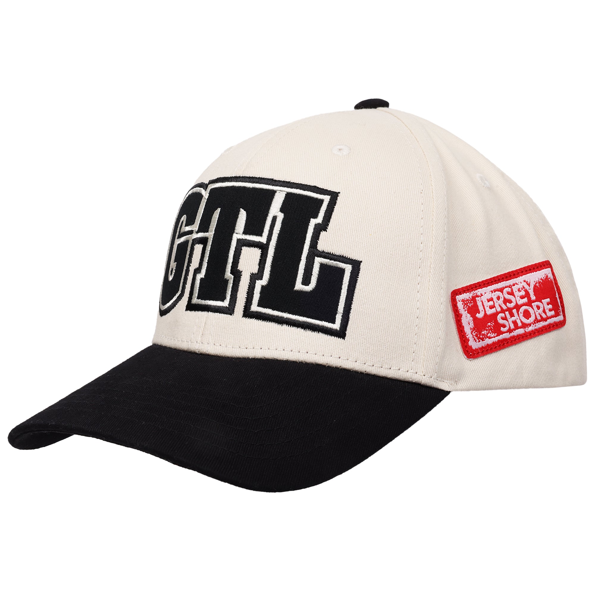 Jersey Shore “GTL” Classic Dad Hat – Embroidered Front & Patch Detail