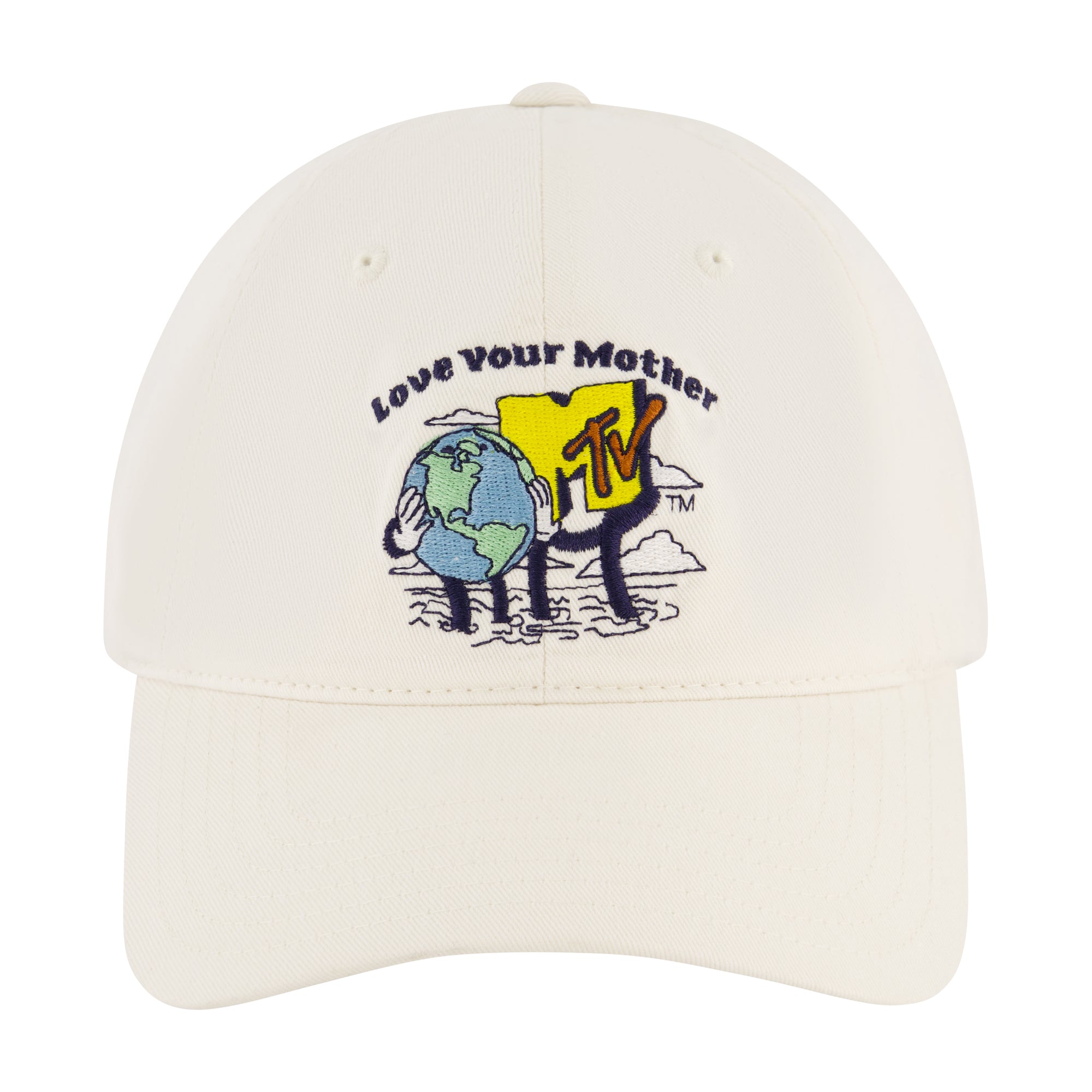 Nick Mtv Love Your Mother Earth Baseball Cap,Beige