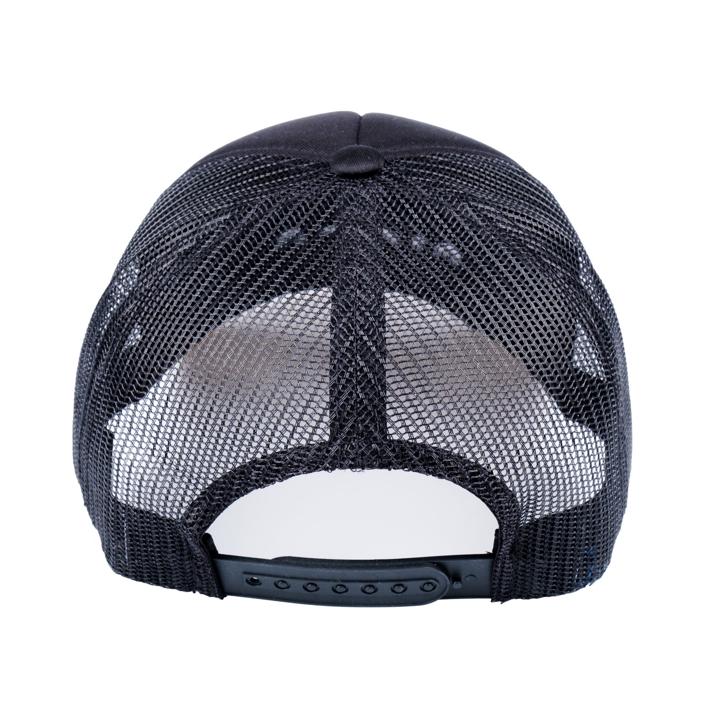 NASA Logo Trucker Hat, Mesh Back Snapback Baseball Cap, Black, One Size