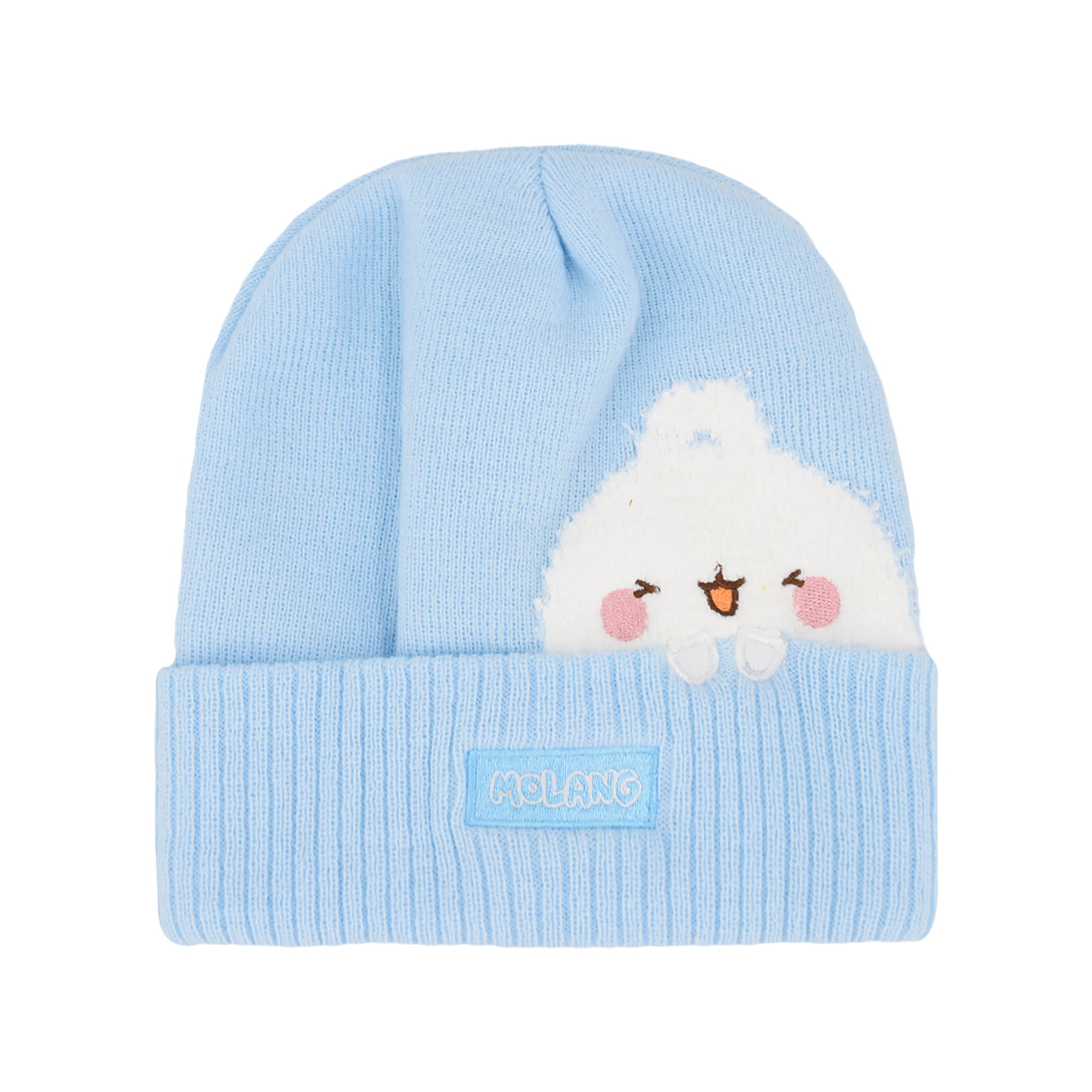 Molang Jacquard Raised Knit Beanie