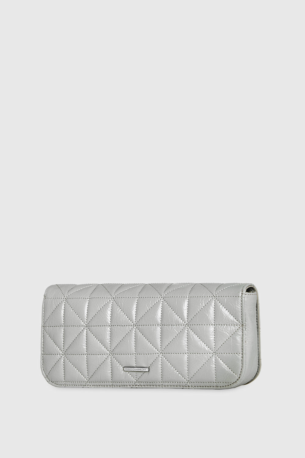 Rebecca Minkoff Deco Quilted Clutch Dove