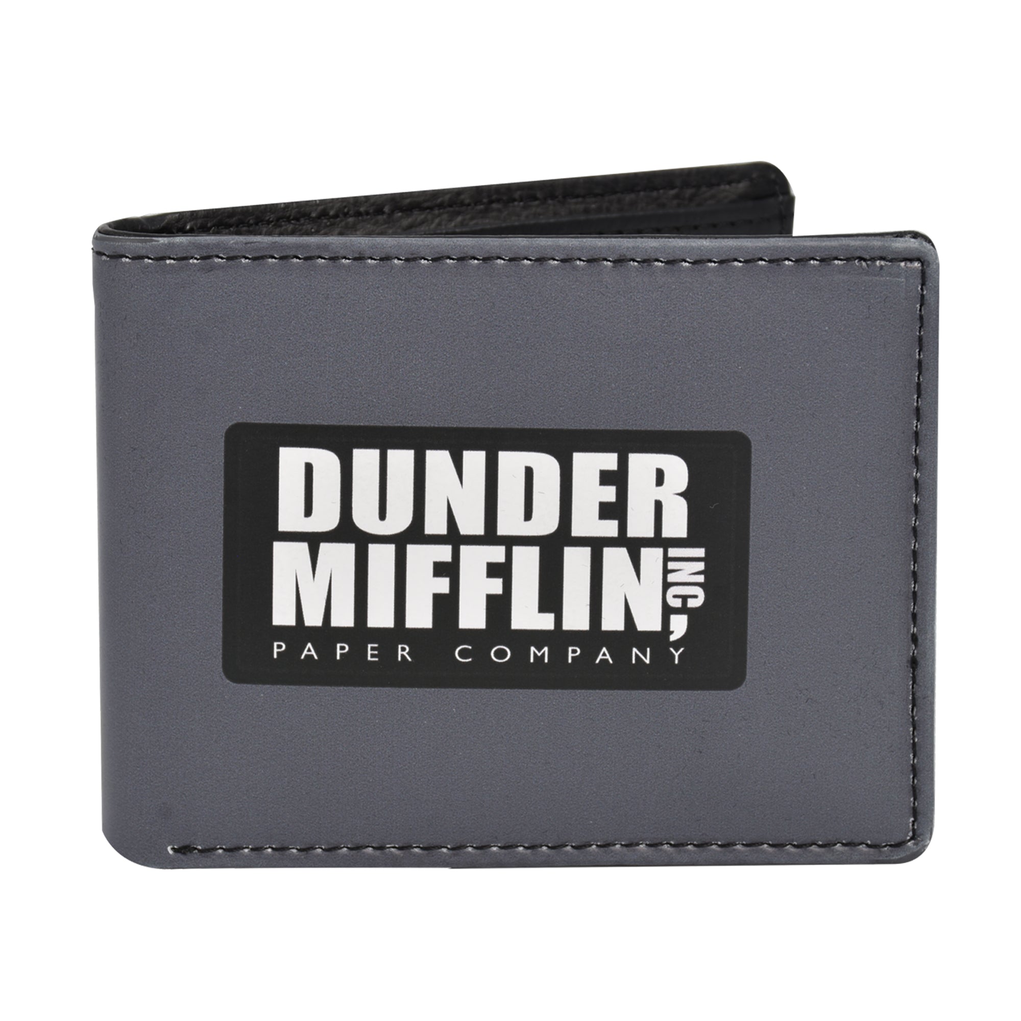 The Office Dunder Mifflin Inc. Paper Company Bifold Wallet in a Decorative Tin Case Multi, Unisex