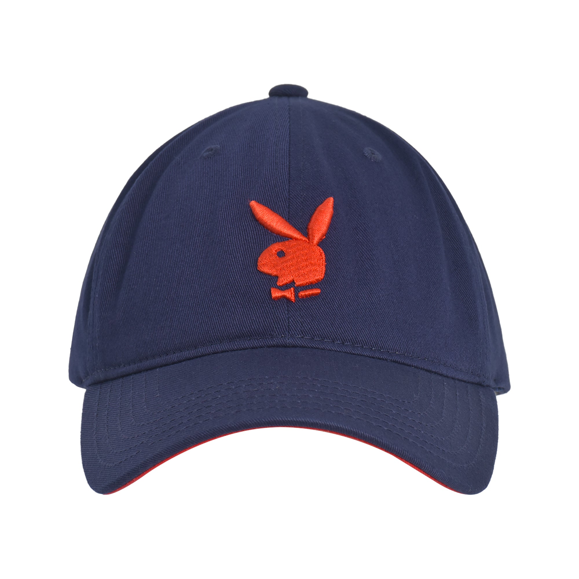 Concept One Playboy Dad Hat, Cotton Twill Adjustable Baseball Cap with Curved Brim