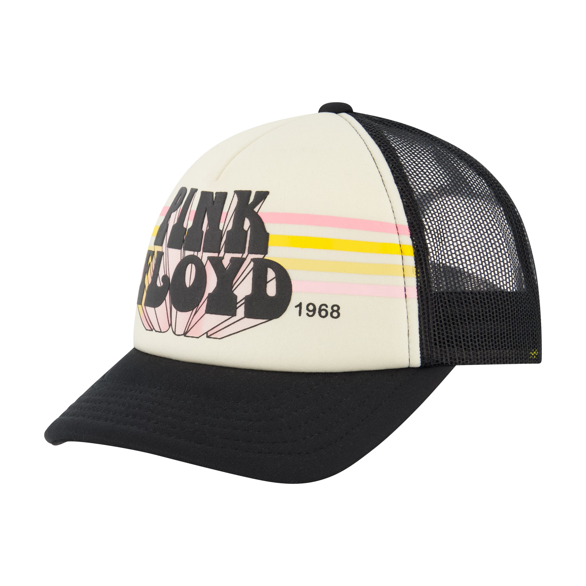 Pink Floyd Retro Tour Trucker Hat – Mesh Snapback Baseball Cap