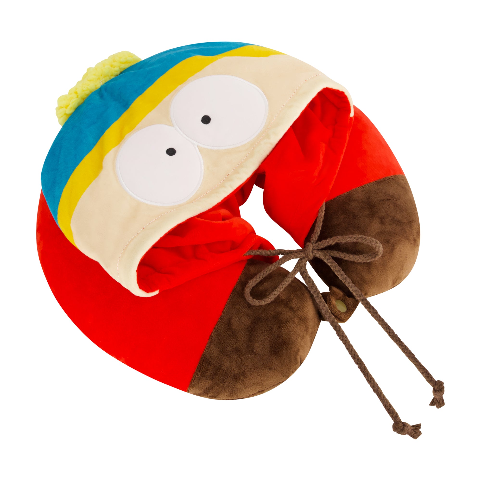 South Park Cartman Hooded Travel Neck Pillow