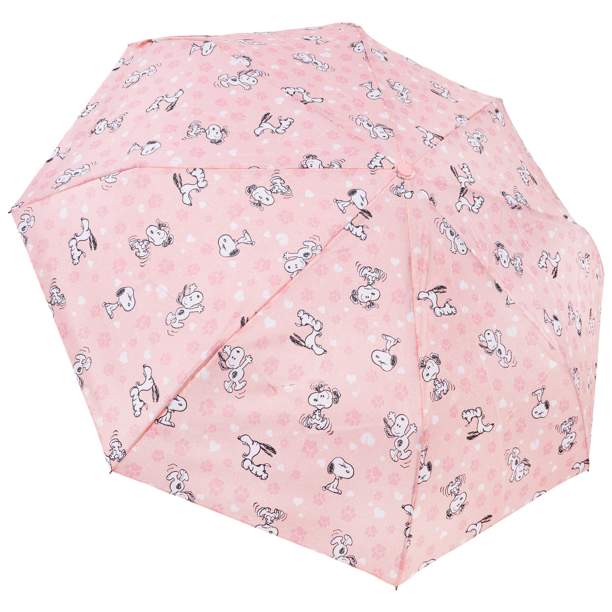 Peanuts Snoopy All-Over Print Automatic Umbrella – Pink