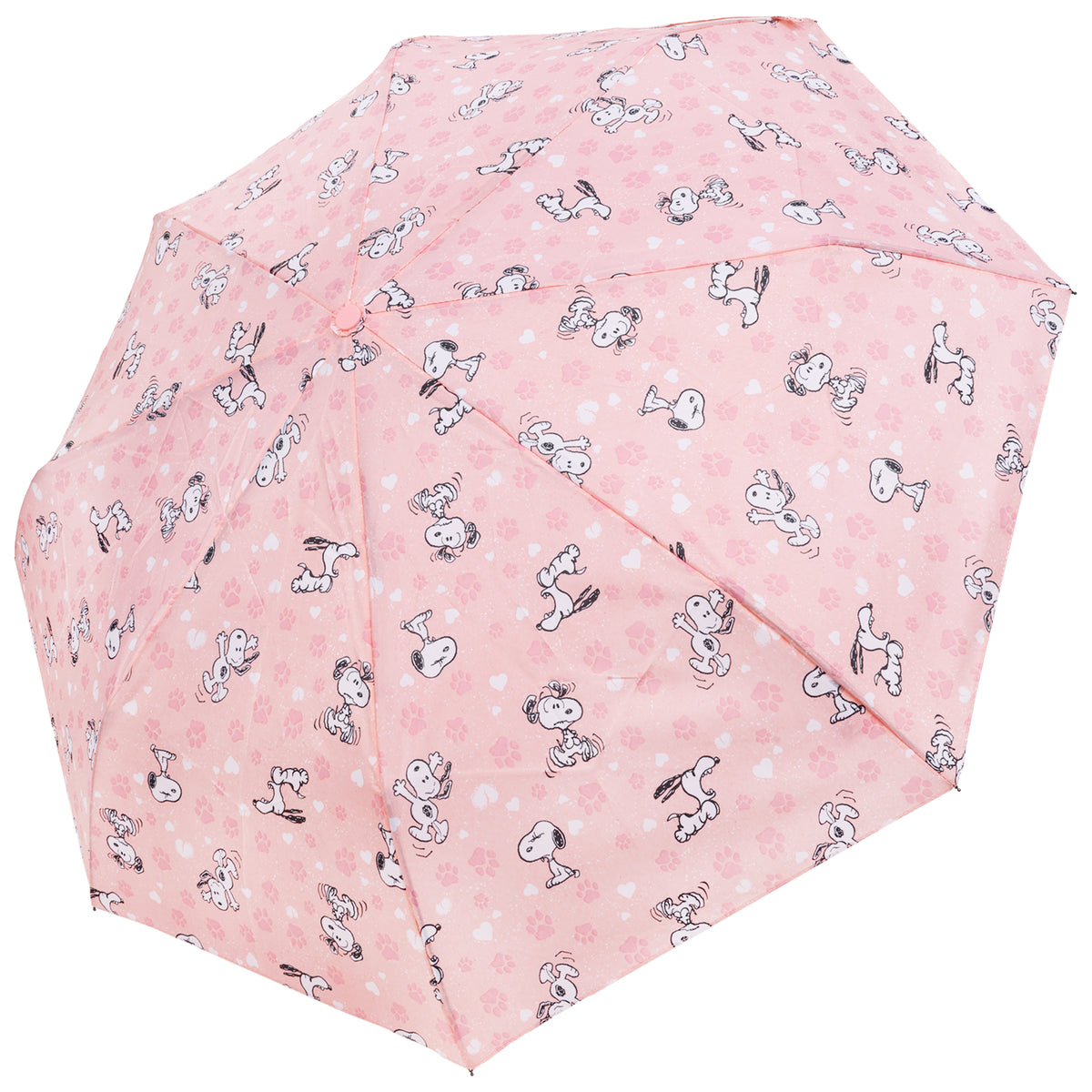 Peanuts Snoopy All-Over Print Automatic Umbrella – Pink