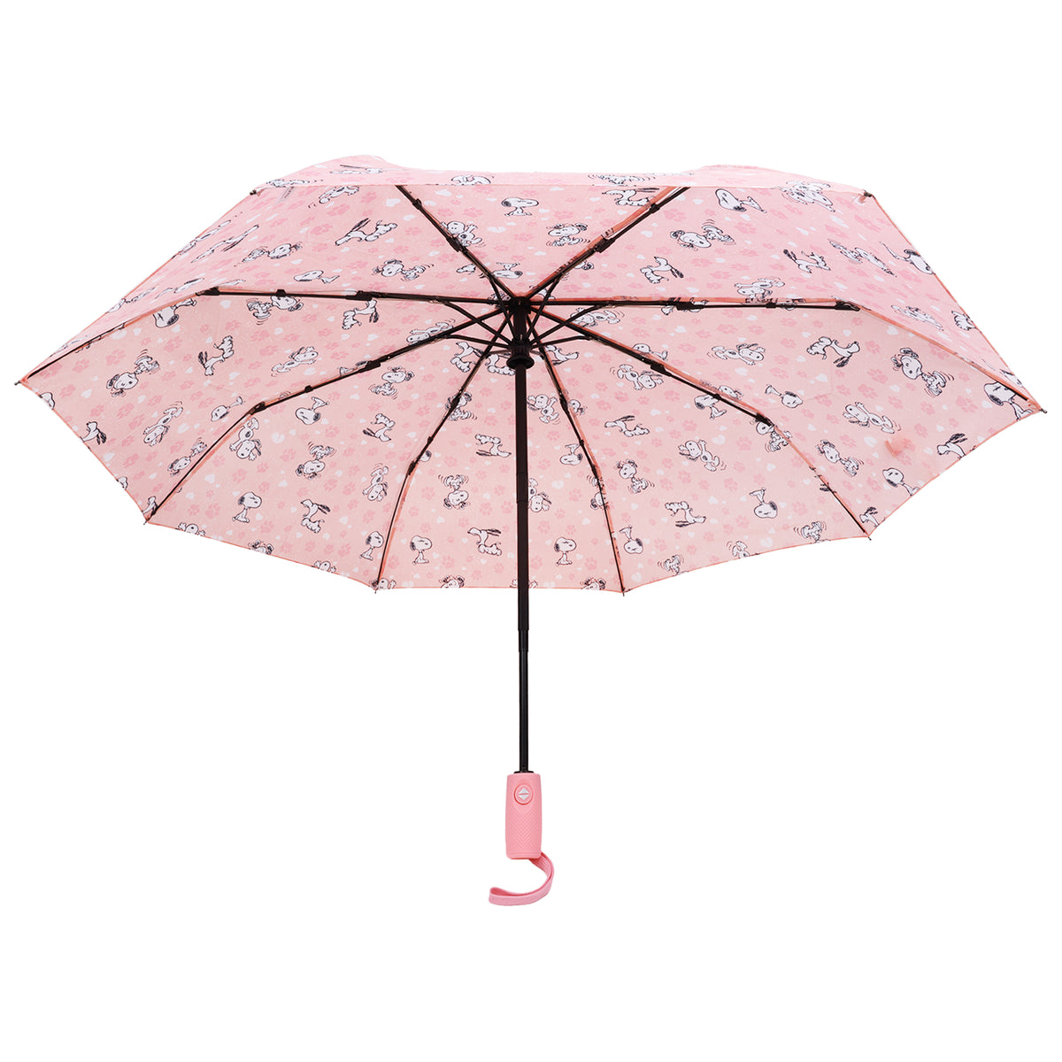 Peanuts Snoopy All-Over Print Automatic Umbrella – Pink