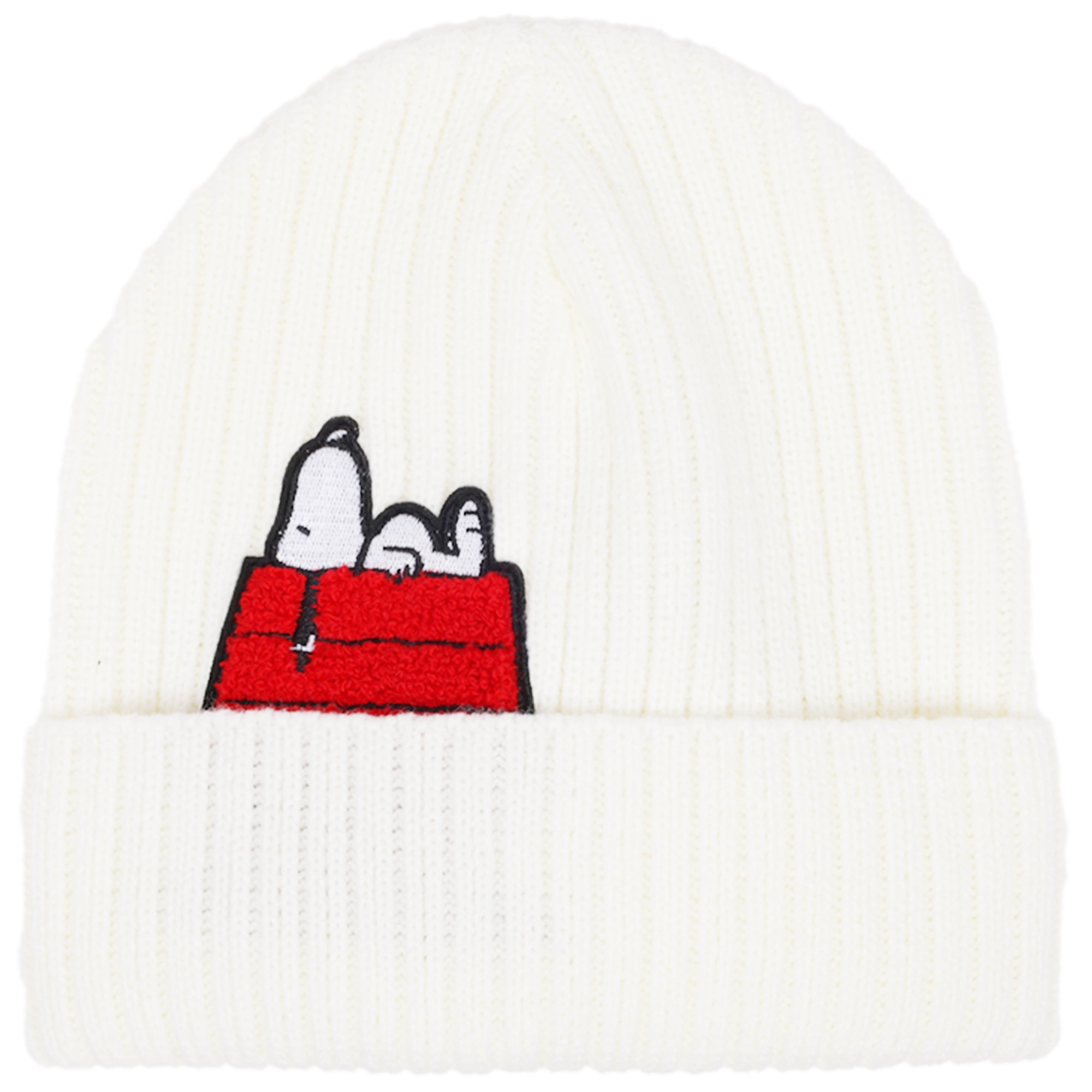Peanuts Snoopy Red Doghouse Scarf and Beanie Set
