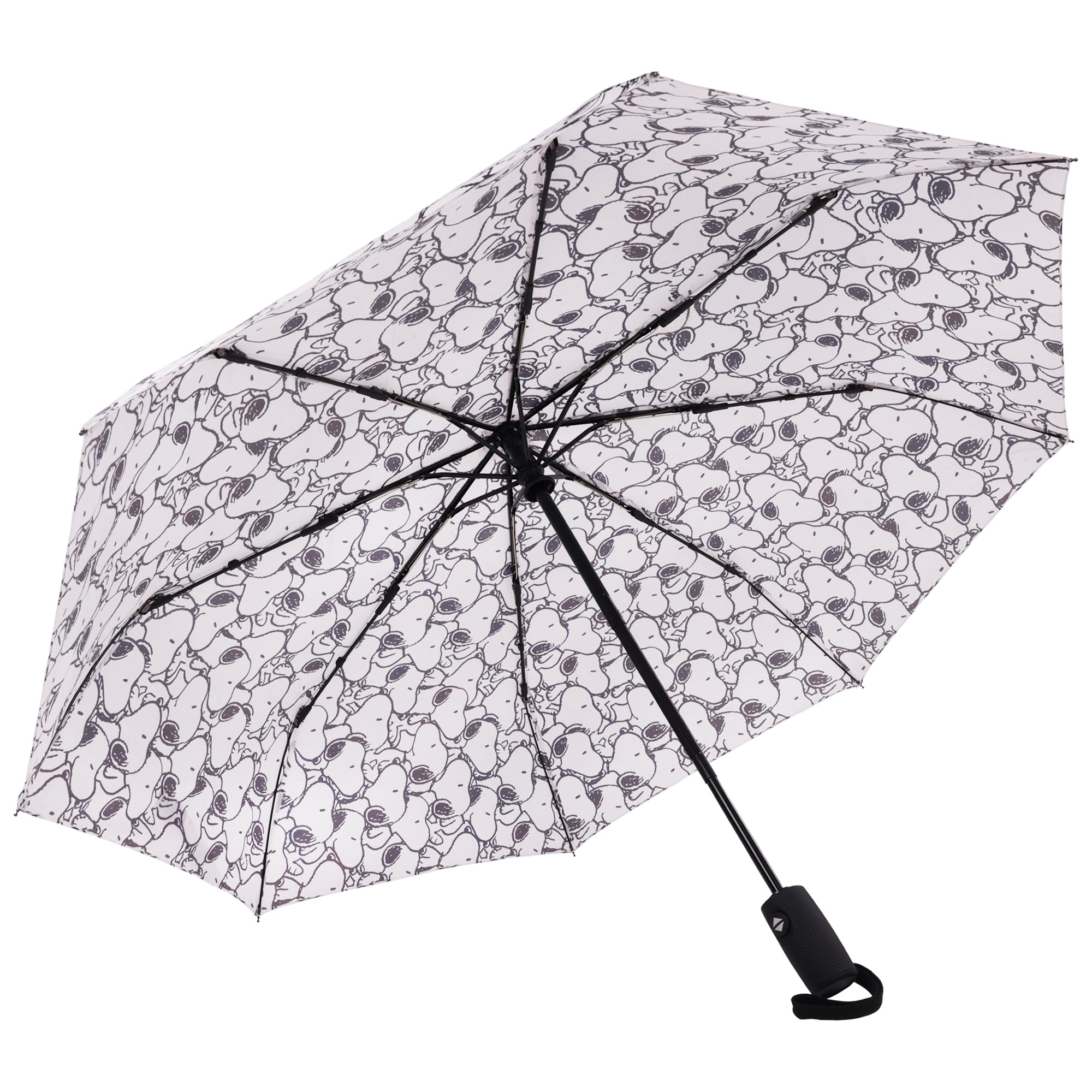 Peanuts Snoopy Black & White Allover Print Umbrella