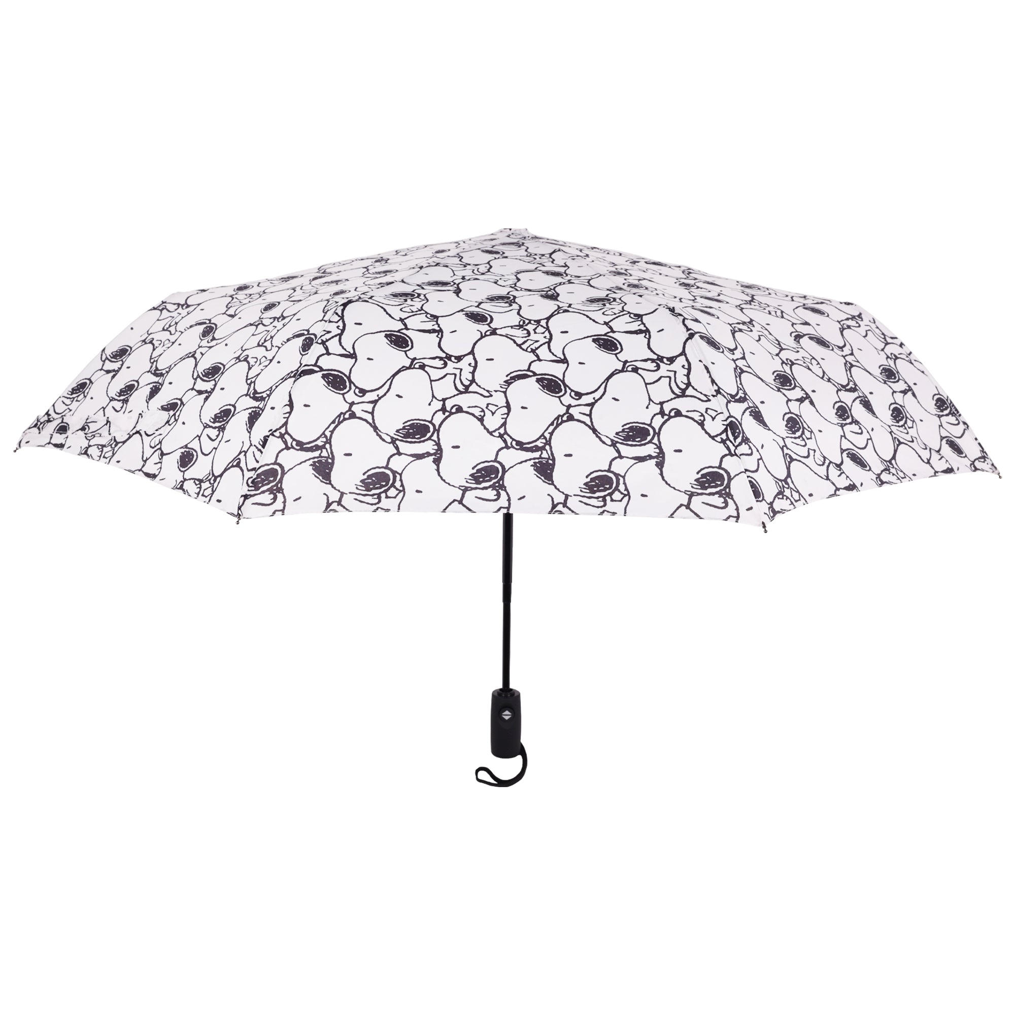 Peanuts Snoopy Black & White Allover Print Umbrella