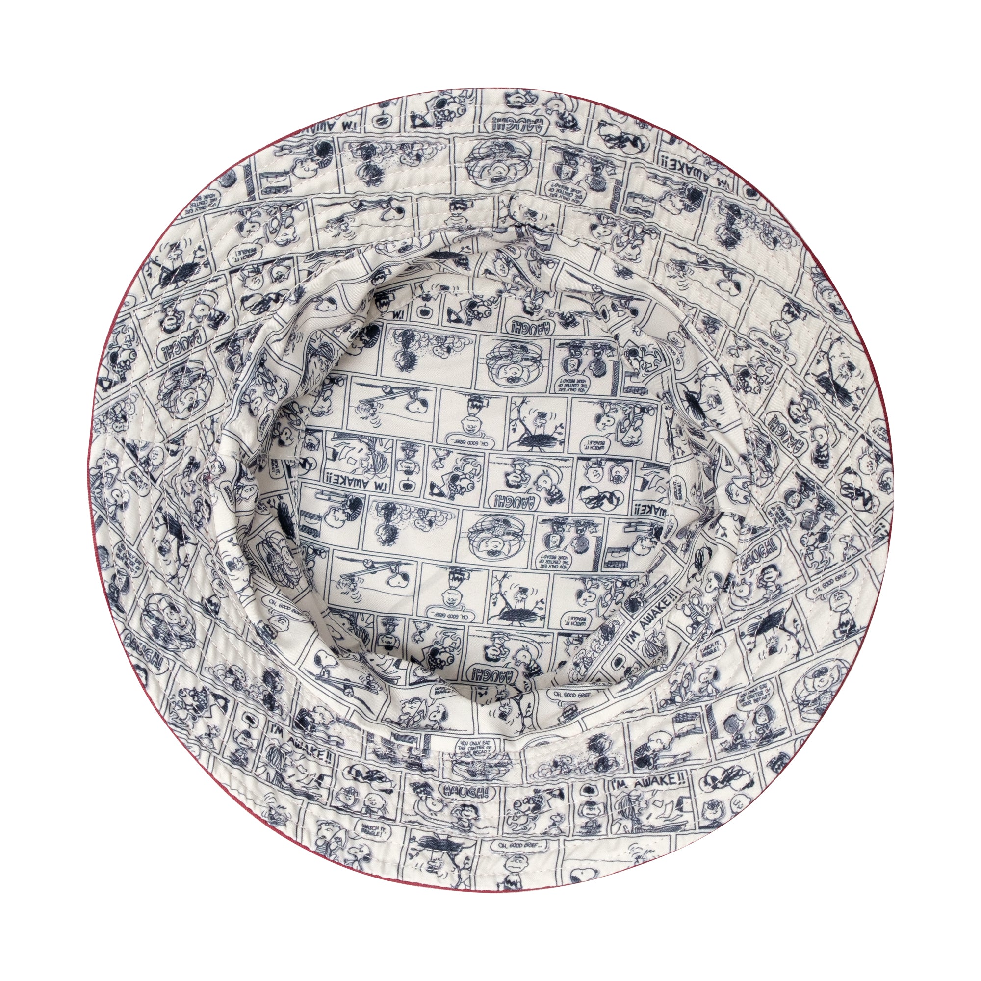 Concept One Women's Peanuts Sleeping Snoopy Denim Adult Bucket Hat