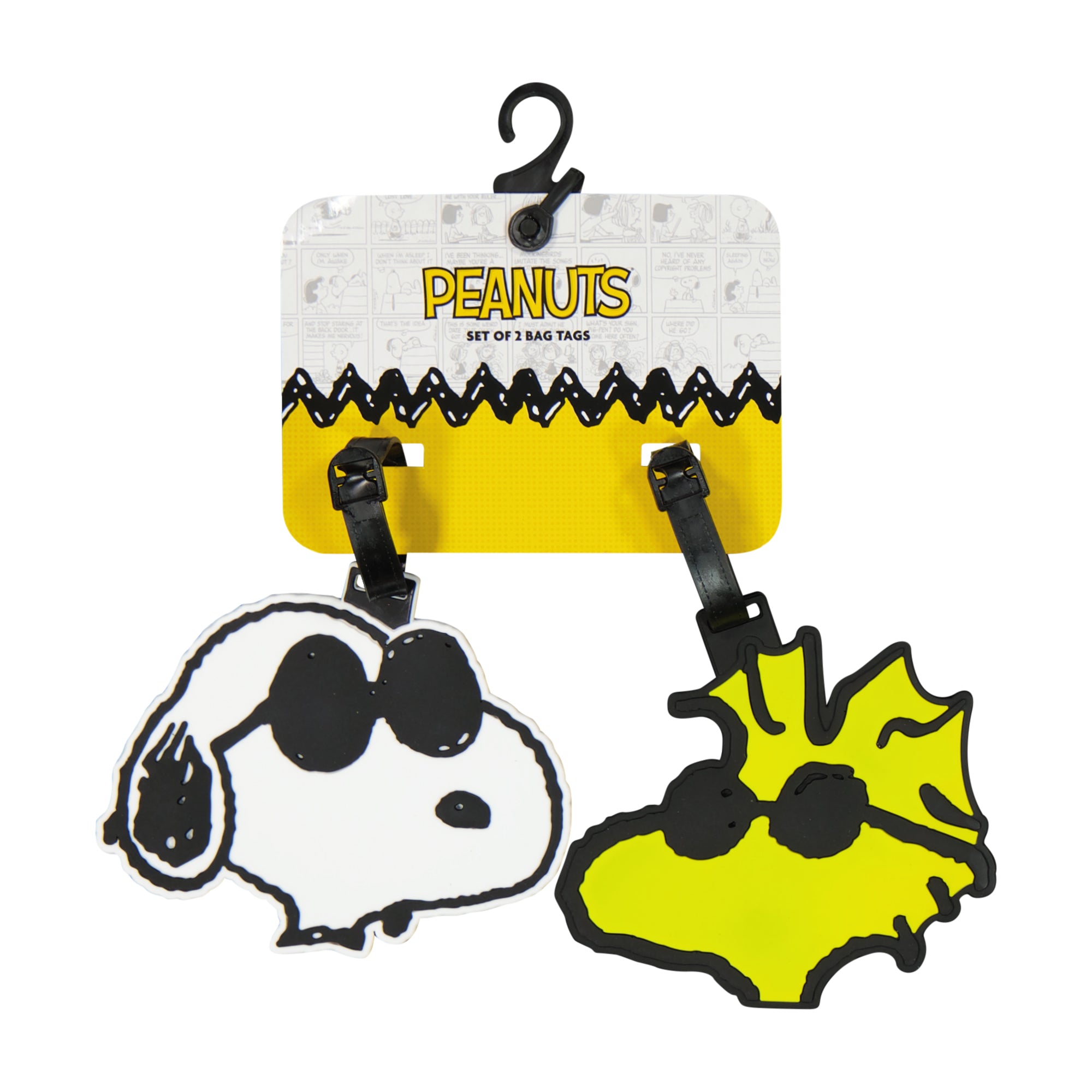 Peanuts Snoopy & Woodstock Luggage Tag 2-Piece Set