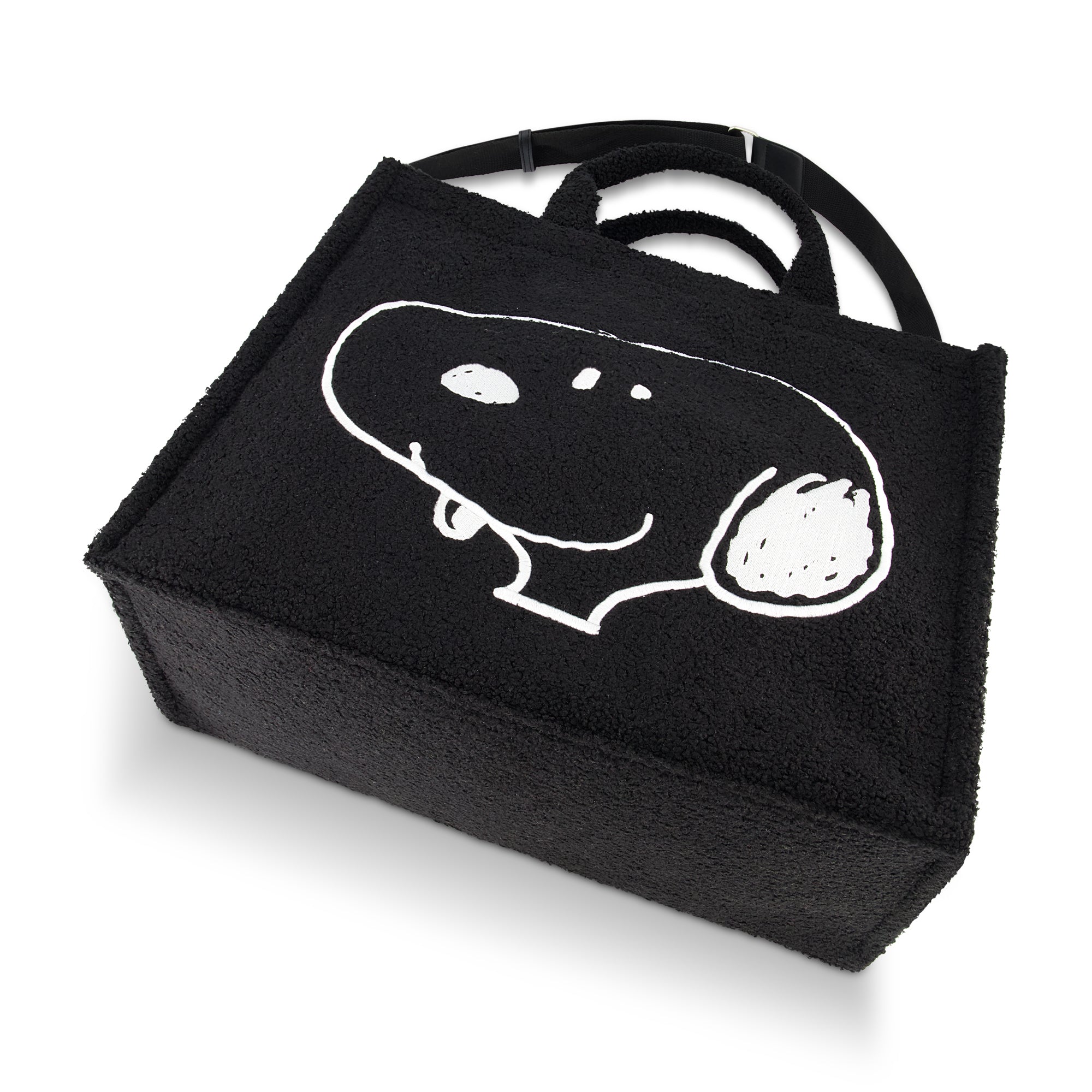 Peanuts Snoopy Black Tote Bag