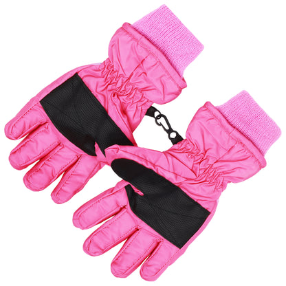 Disney Princess Beanie Hat and Gloves Set – “Keep It Fabulous” Knit Pom Cap with Knit Mittens & Insulated Ski Gloves for Girls Ages 4–7